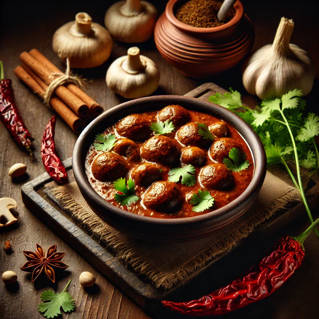Rustic Kabab Chini Mushroom Masala