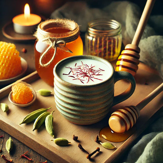 Royal Cardamom & Clove Milk (Elaichi-Laung Doodh)